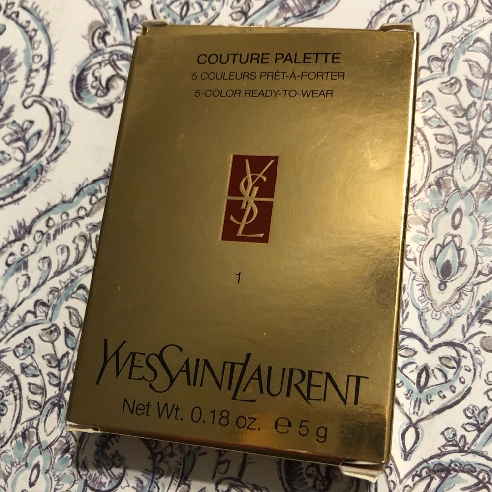 Yves Saint Laurent couture eyeshadow palette